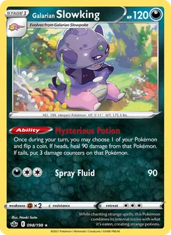Galarian Slowking (Chilling Reign 98)