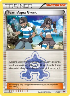 Team Aqua Grunt (Double Crisis 26)