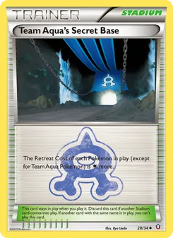 Team Aqua's Secret Base (Double Crisis 28)
