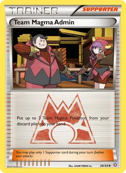 Team Magma Admin (Double Crisis 29)