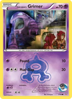 Team Aqua's Grimer (Double Crisis 7)