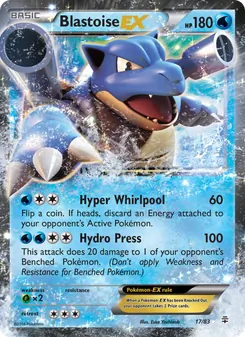 Blastoise-EX (Generations 17)