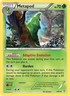 Metapod (Generations 4)