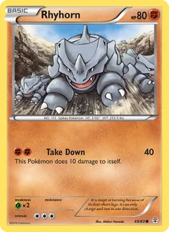 Rhyhorn (Generations 49)