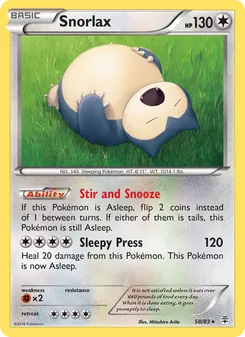 Snorlax (Generations 58)