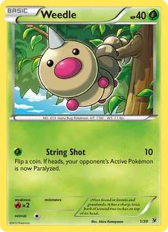 Weedle (Kalos Starter Set 1)