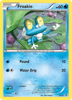 Froakie (Kalos Starter Set 12)