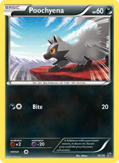 Poochyena (Kalos Starter Set 16)