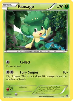 Pansage (Kalos Starter Set 2)