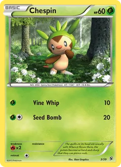 Chespin (Kalos Starter Set 3)