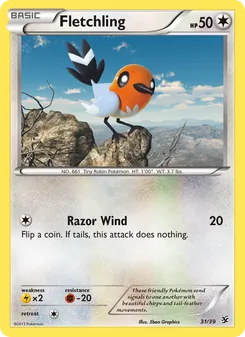 Fletchling (Kalos Starter Set 31)