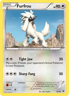 Furfrou (Kalos Starter Set 32)
