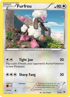 Furfrou (Kalos Starter Set 33)