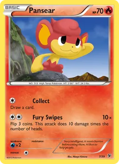 Pansear (Kalos Starter Set 7)