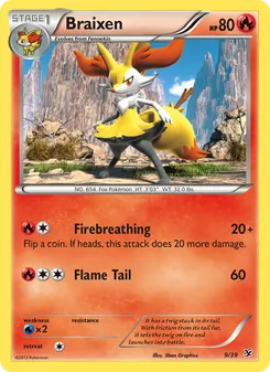 Braixen (Kalos Starter Set 9)