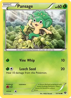Pansage (XY 10)
