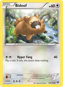 Bidoof (XY 106)