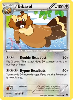 Bibarel (XY 107)