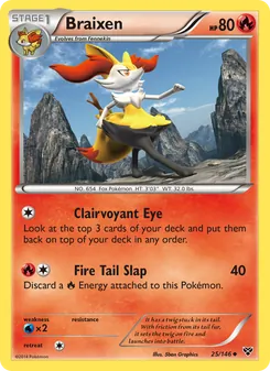 Braixen (XY 25)