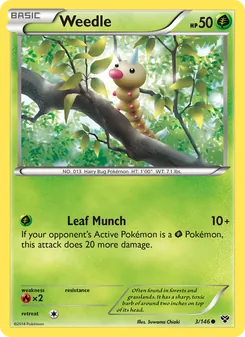 Weedle (XY 3)