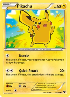 Pikachu (XY 42)