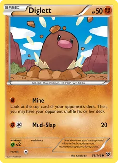 Diglett (XY 58)