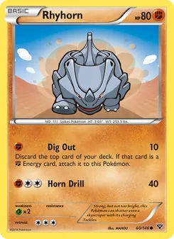 Rhyhorn (XY 60)