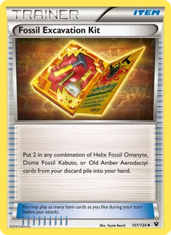 Fossil Excavation Kit (Fates Collide 101)