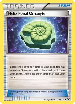 Helix Fossil Omanyte (Fates Collide 102)