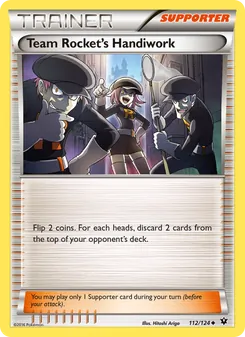Team Rocket's Handiwork (Fates Collide 112)