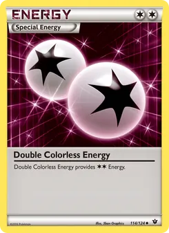 Double Colorless Energy (Fates Collide 114)