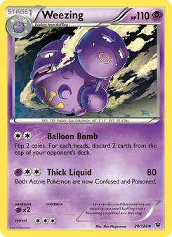 Weezing (Fates Collide 28)