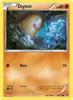 Diglett (Fates Collide 36)