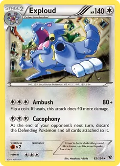Exploud (Fates Collide 82)