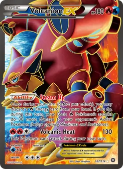 Volcanion-EX (Steam Siege 107)
