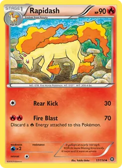 Rapidash (Steam Siege 17)