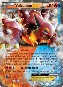Volcanion-EX (Steam Siege 26)