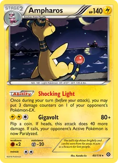 Ampharos (Steam Siege 40)