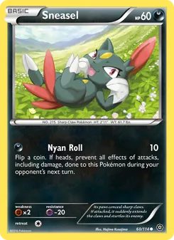 Sneasel (Steam Siege 60)