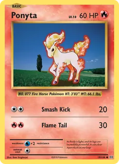 Ponyta (Evolutions 19)