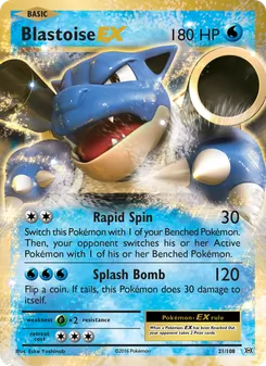 Blastoise-EX (Evolutions 21)