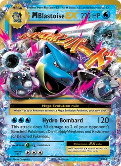 M Blastoise-EX (Evolutions 22)