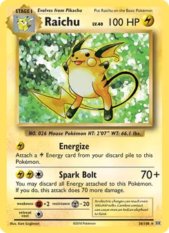 Raichu (Evolutions 36)