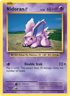 Nidoran ♂ (Evolutions 43)