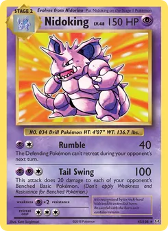 Nidoking (Evolutions 45)