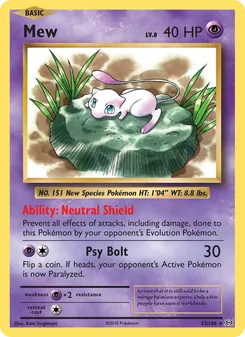 Mew (Evolutions 53)