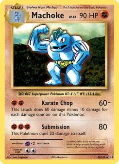 Machoke (Evolutions 58)