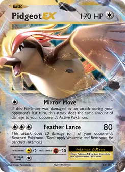 Pidgeot-EX (Evolutions 64)