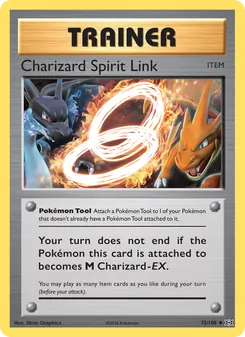 Charizard Spirit Link (Evolutions 75)