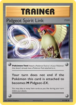 Pidgeot Spirit Link (Evolutions 81)